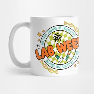 Groovy Lab Week MLT Medical Laboratory Technician Lab Squad Mug